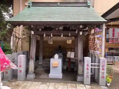 菊名神社の手水舎