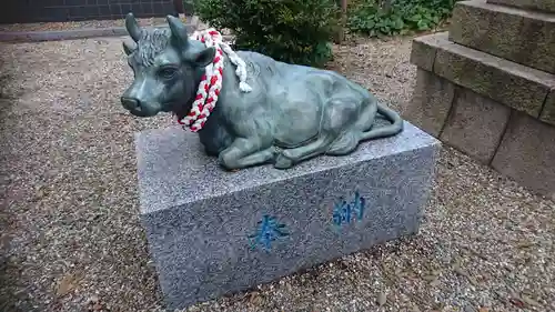 八幡神社の狛犬