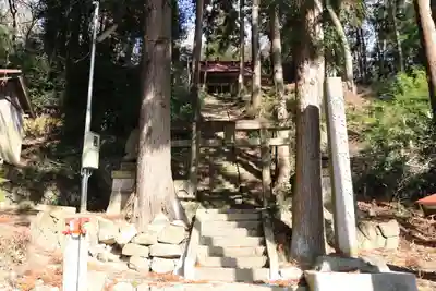 高野根神社の周辺