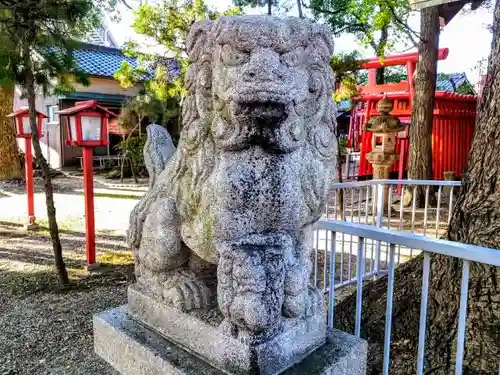 神明社（御替地神明社）の狛犬