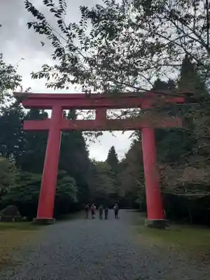 砥鹿神社（奥宮）の鳥居