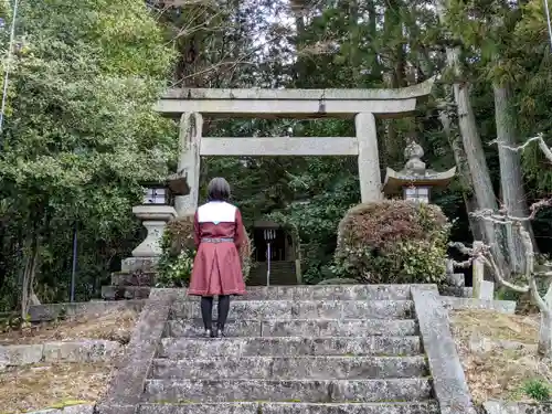 熊野神社の鳥居