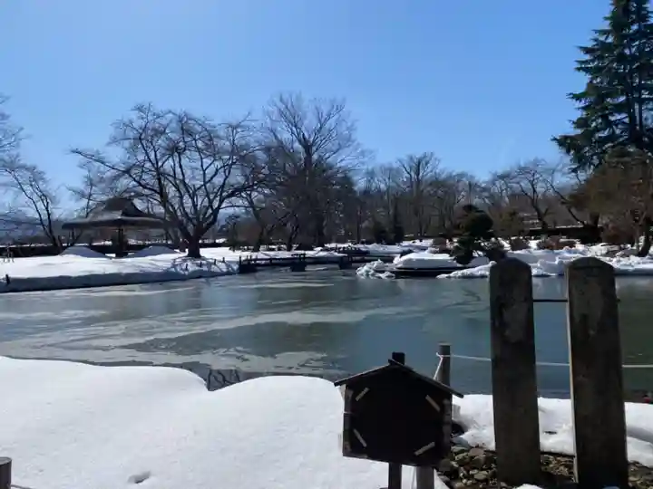 伊佐須美神社の周辺