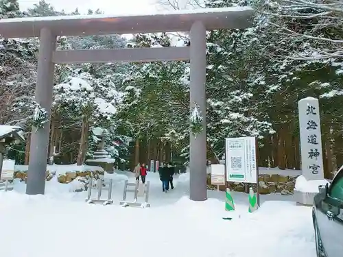 北海道神宮の鳥居