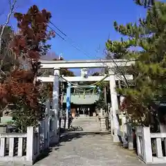 小名浜諏訪神社の鳥居