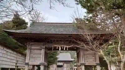阿太加夜神社の山門・神門