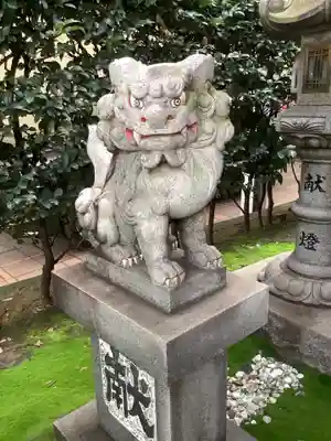 大直禰子神社の狛犬