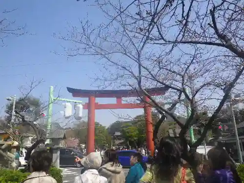 鶴岡八幡宮の鳥居