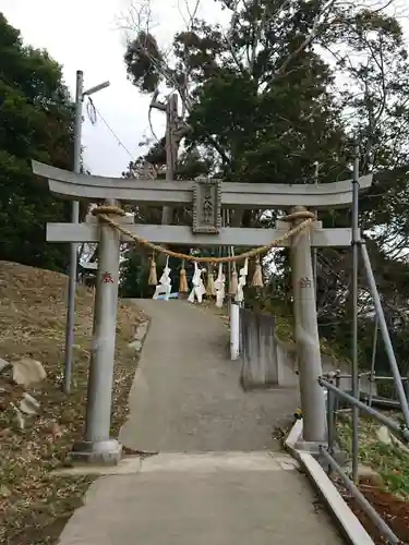 宮谷八幡神社の鳥居