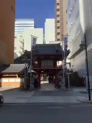 袋町お聖天　福生院の山門・神門