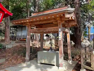 菅田天神社の手水舎