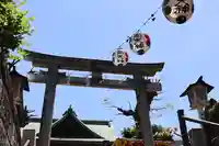 西向天神社の鳥居