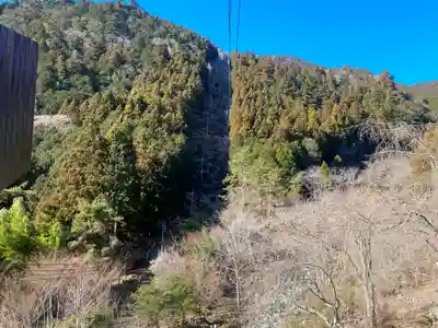 身延山奥之院思親閣の周辺