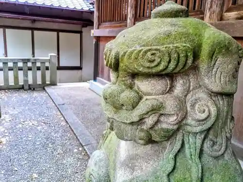 野田八幡宮の狛犬