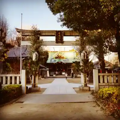 牛嶋神社の鳥居