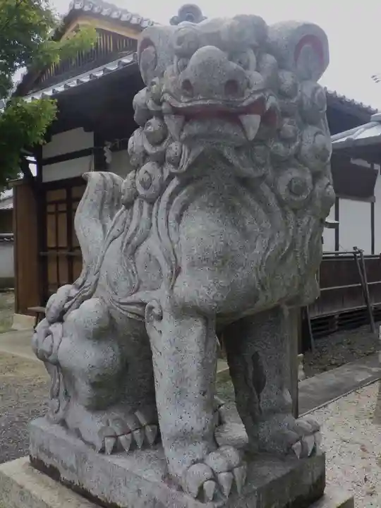 下桂御霊神社の狛犬