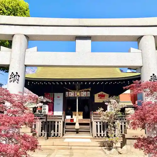 南宮宇佐八幡神社（脇浜神社）の鳥居