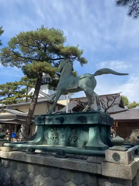 龍城神社の狛犬