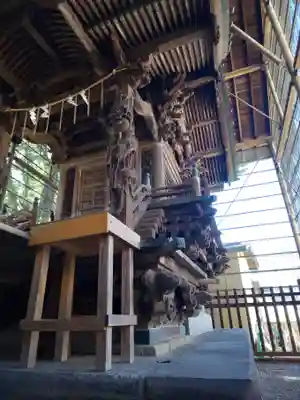 取手八坂神社の本殿・本堂