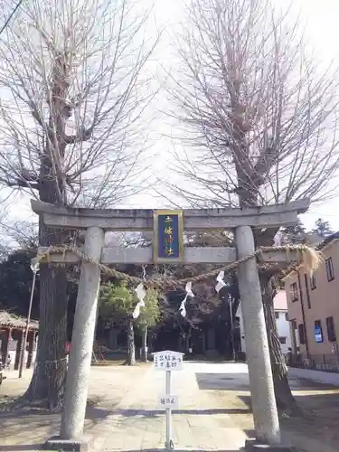 赤城神社の鳥居