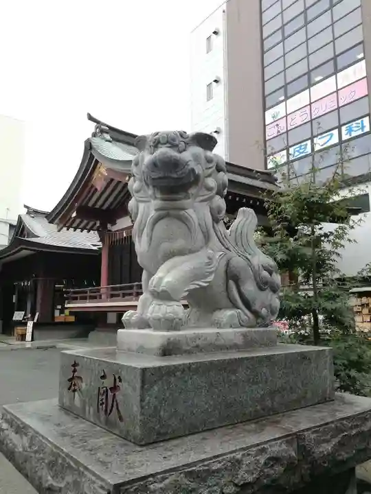 柏神社の狛犬