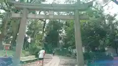 代々木八幡宮の鳥居