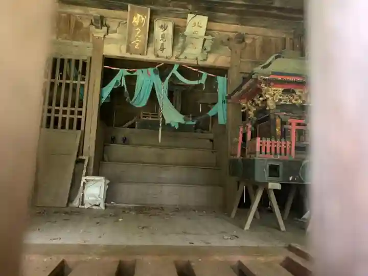 妙見神社の本殿・本堂