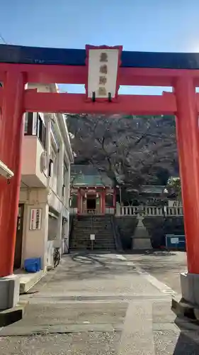 元町厳島神社の鳥居