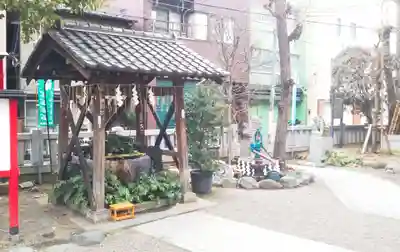 矢先稲荷神社の手水舎