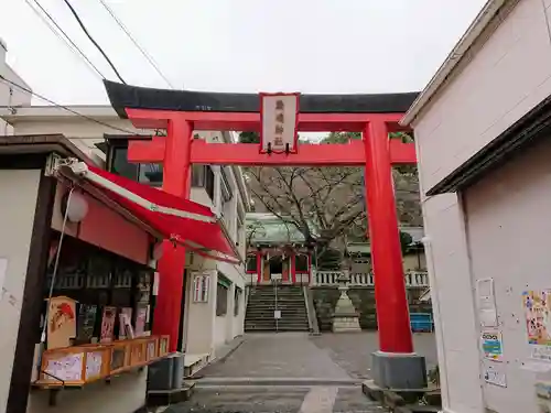 元町厳島神社の鳥居