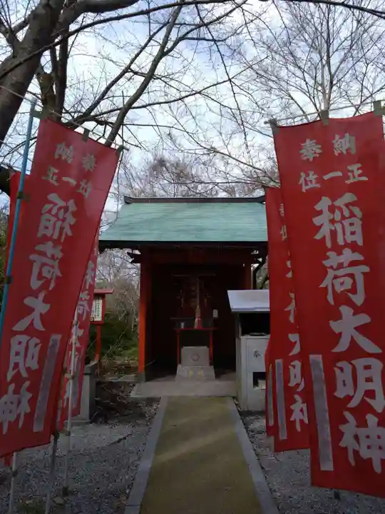 鷲尾愛宕神社の末社・摂社