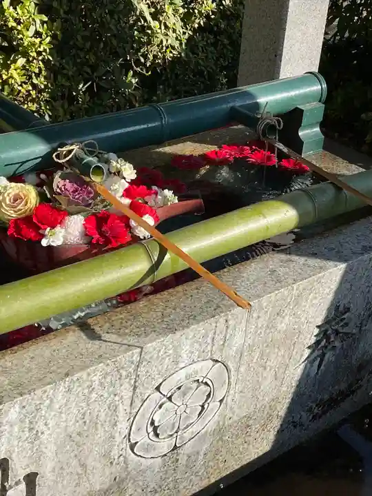 伊和志津神社の手水舎