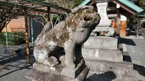 須佐神社の狛犬