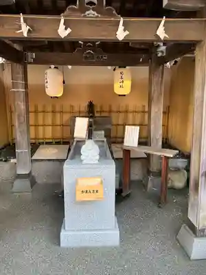 菊名神社の手水舎