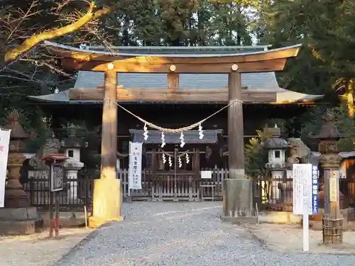 蒲生神社の鳥居
