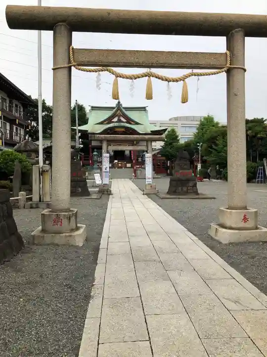 羽田神社の鳥居