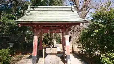 芝東照宮の手水舎