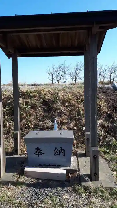 虎杖浜神社の手水舎