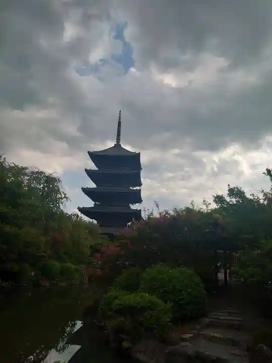 東寺(教王護国寺)の塔