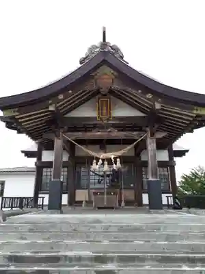 追分八幡神社の本殿・本堂