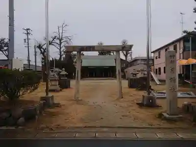 月読神社の鳥居