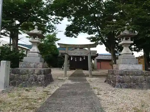 鹿島神社の鳥居