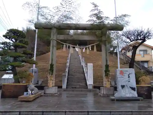 山田神社の鳥居