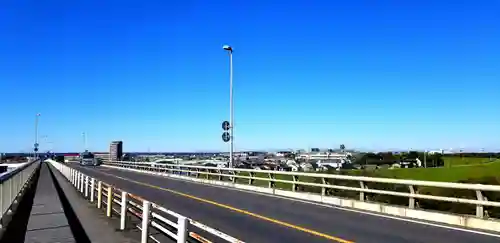 鵜森稲荷神社の周辺