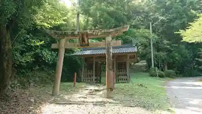 上一宮大粟神社の鳥居
