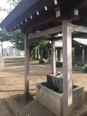 白山神社の手水舎