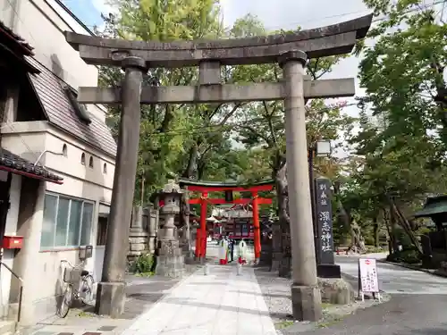 深志神社の鳥居