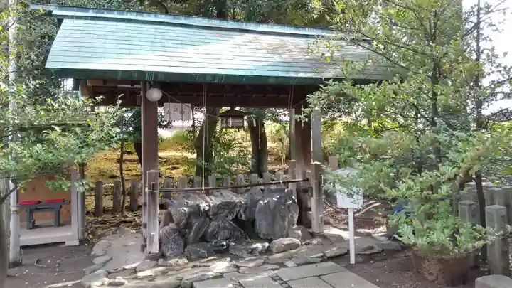 伊勢神社の手水舎