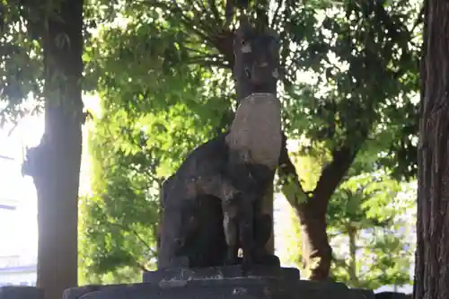 晴門田神社の狛犬