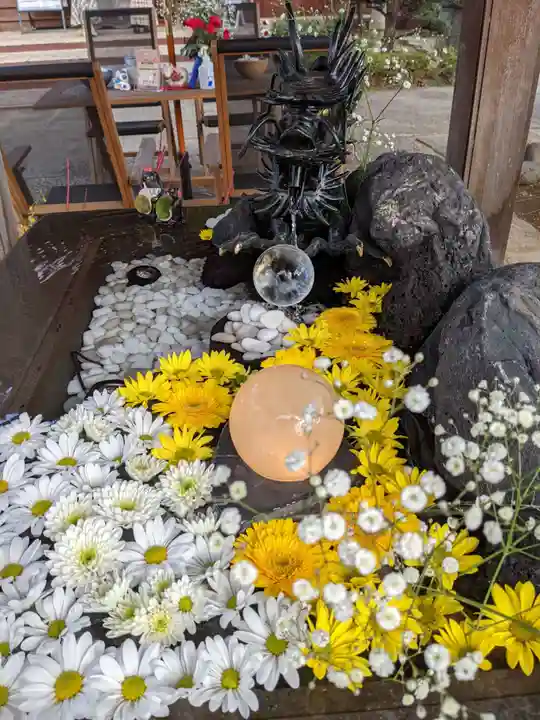 法輪寺の手水舎